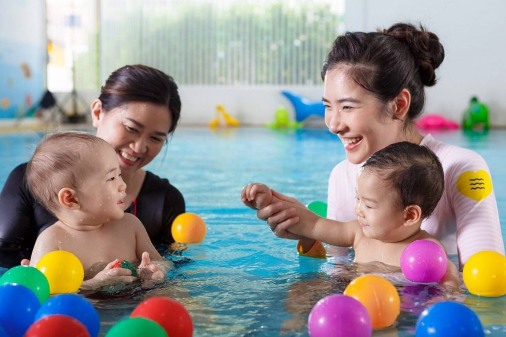 7.คลาสเรียนว่ายน้ำเด็กเล็ก Baby Swimming
